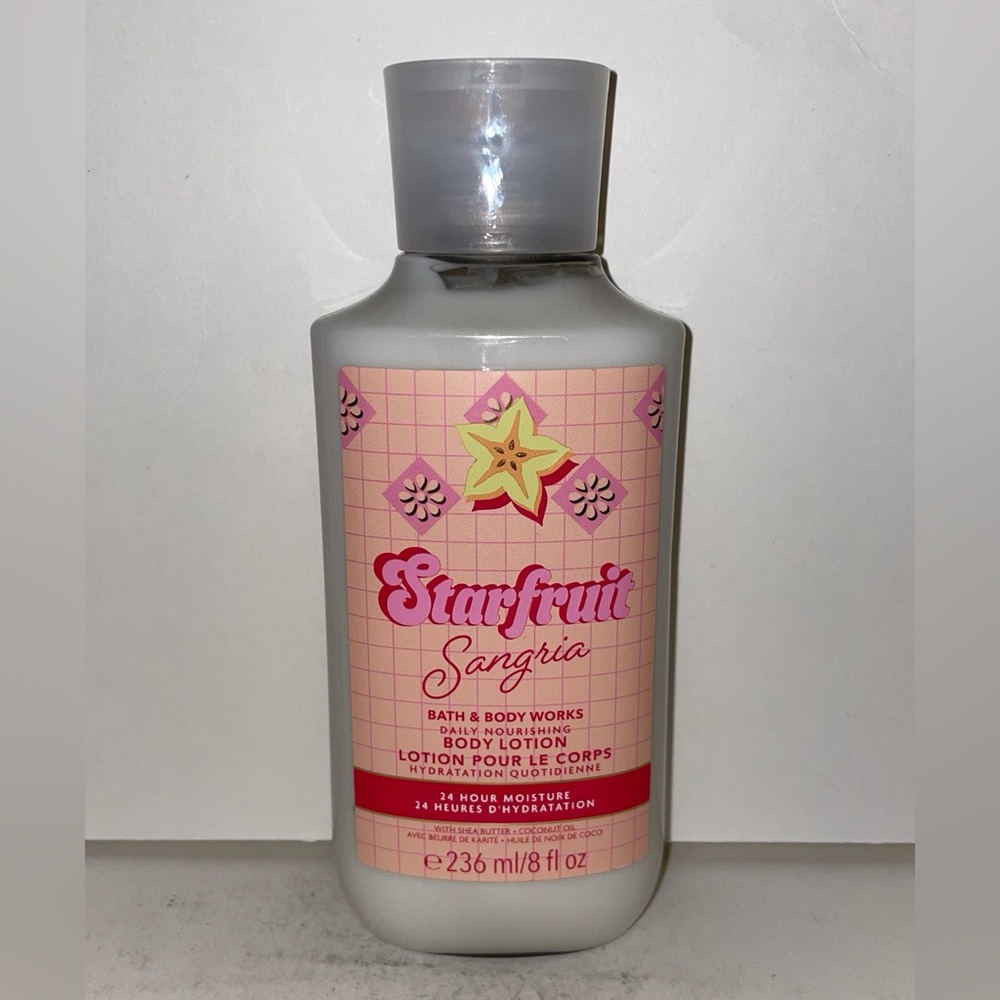 Bath & Body Works Starfruit Sangria Body Lotion 8oz Discontinued New